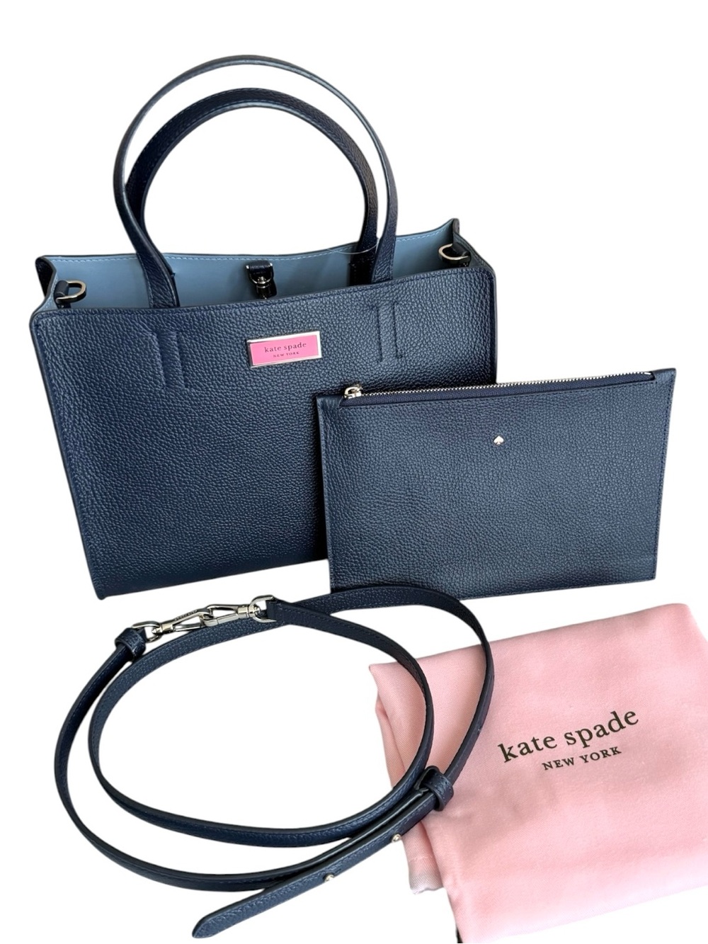 Kate Spade Sam Medium Satchel in Blazer Blue